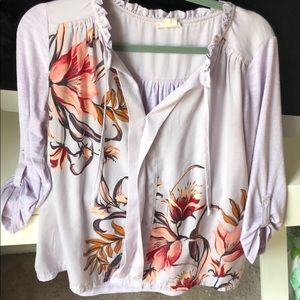 EUC Anthropologie Meadow Rue top